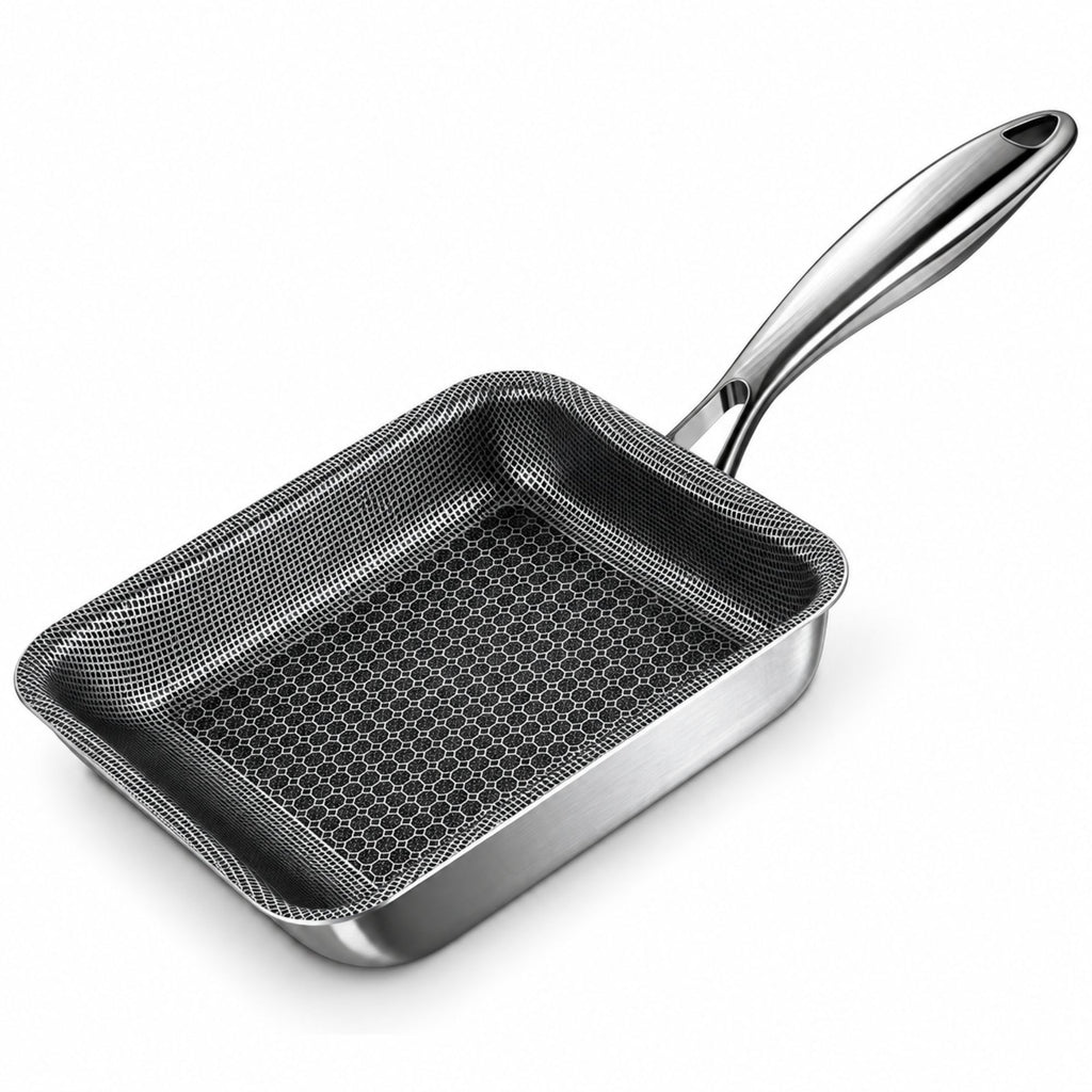 Japanse Tamagoyaki-Pan – Verdiepte Rechthoekige Omeletpan