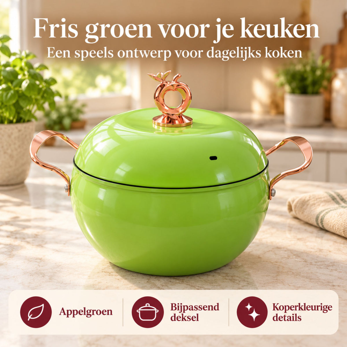 Appelvormige Soeppan