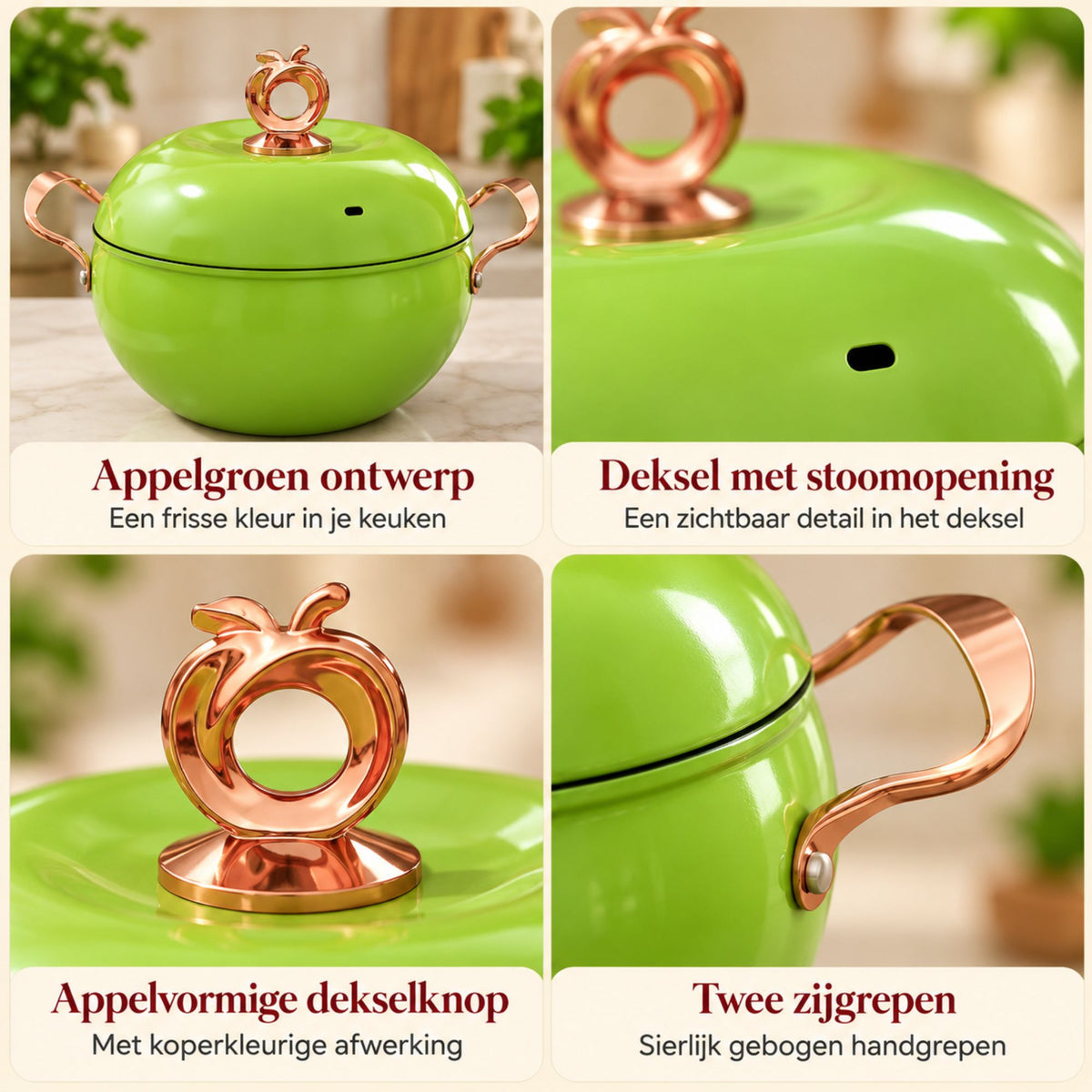 Appelvormige Soeppan
