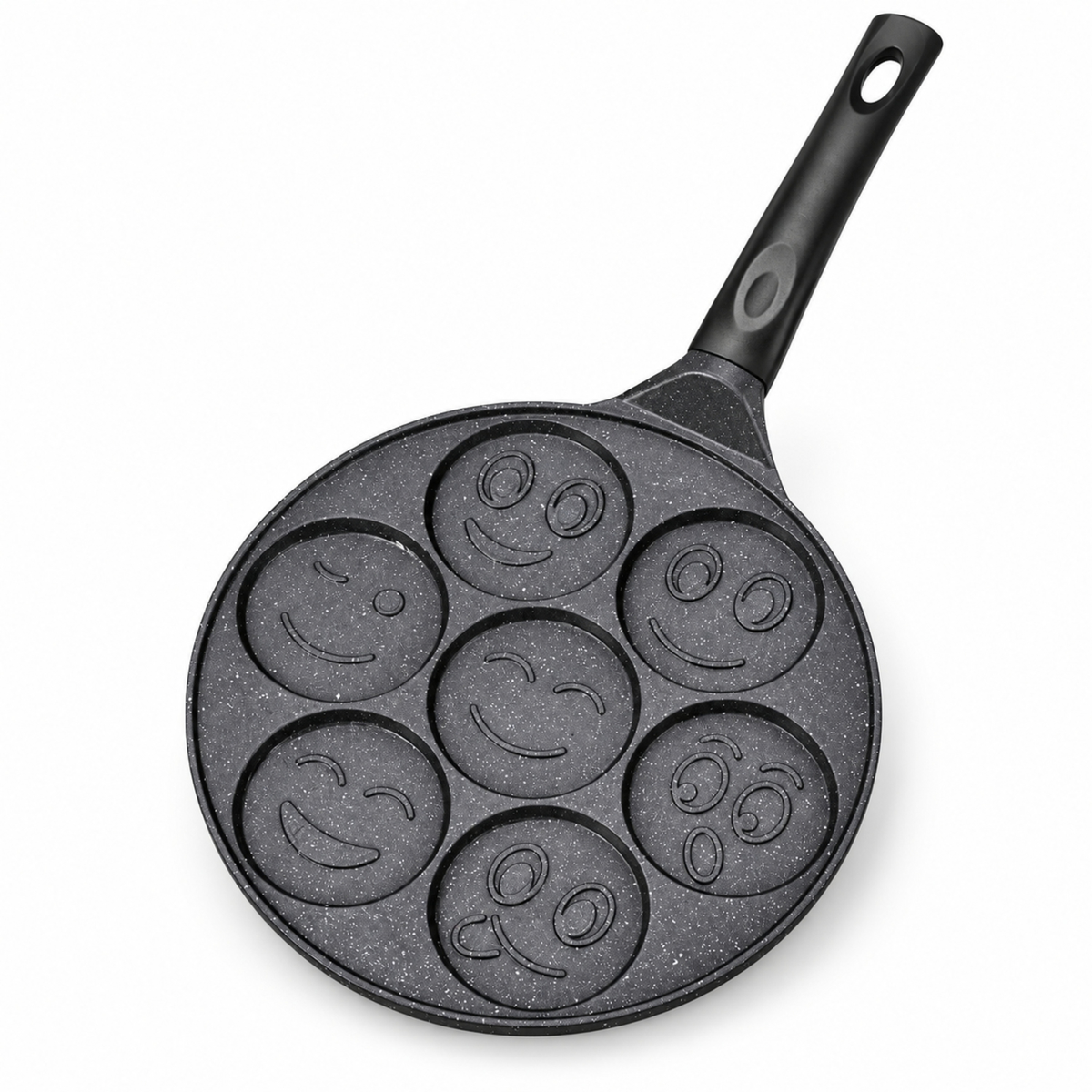 Smiley Ontbijtpan – Maifan-steen Antiaanbaklaag