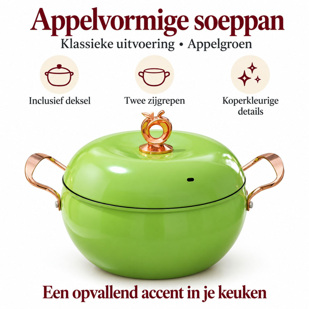 Appelvormige Soeppan