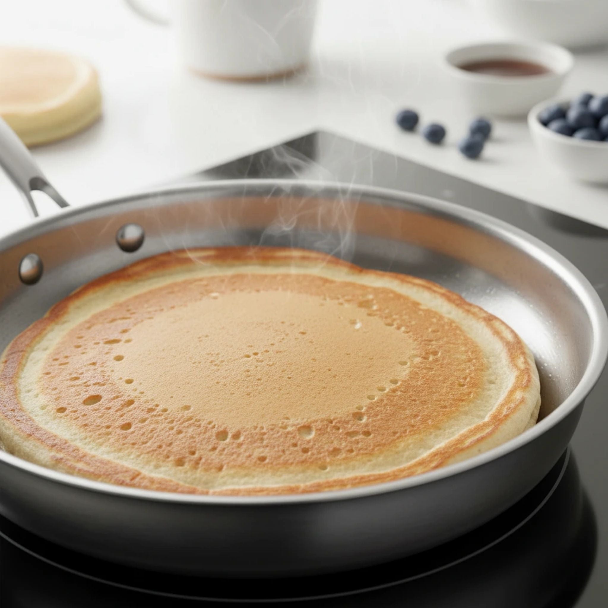 TEN® Gehamerde Titanium  Pan + Deksel - Tenkitchen.store