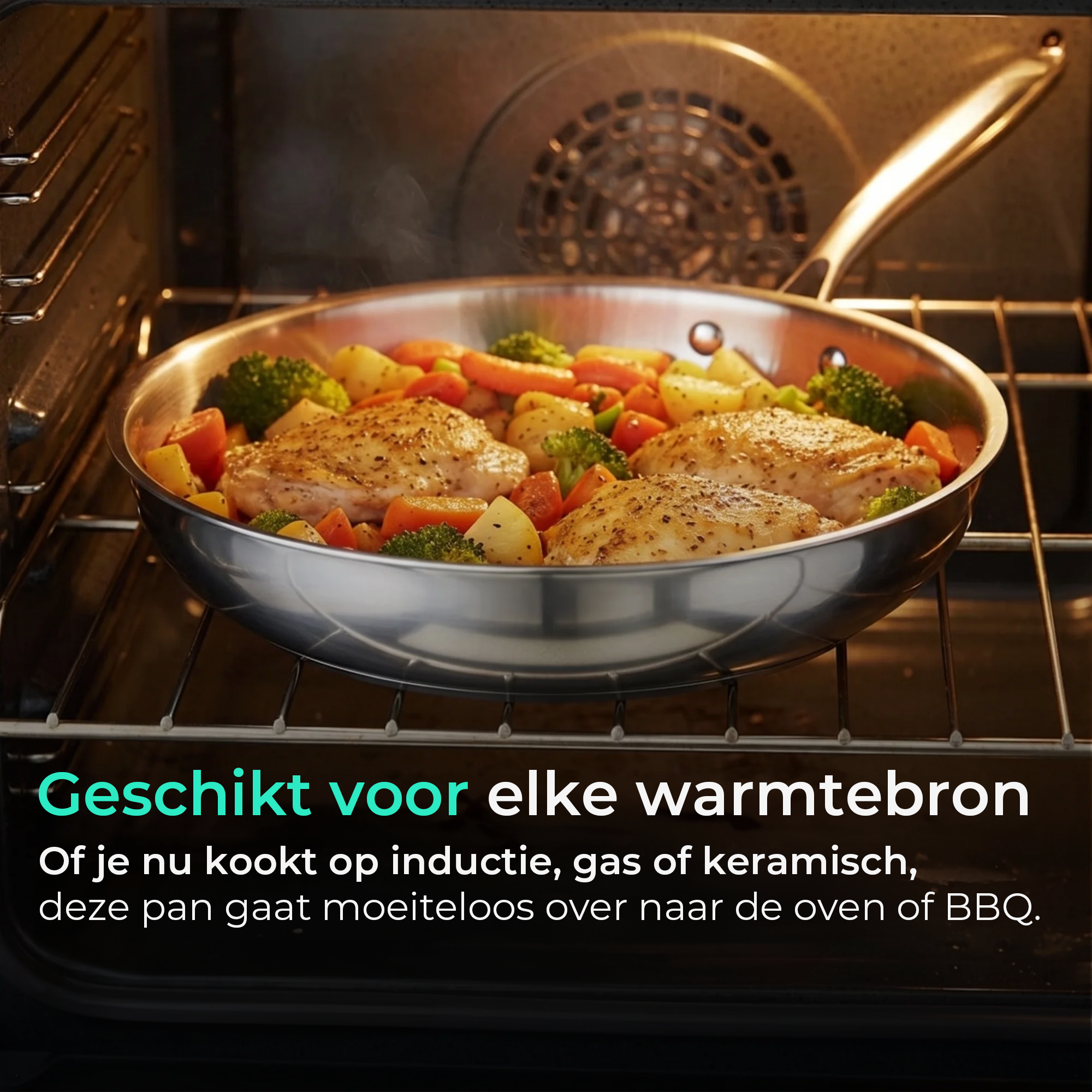 TEN® Gehamerde Titanium Ultieme Keukenbundel - Tenkitchen.store