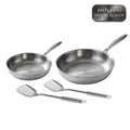 TEN® Gehamerde Titanium  Pan Pro Duo - Tenkitchen.store