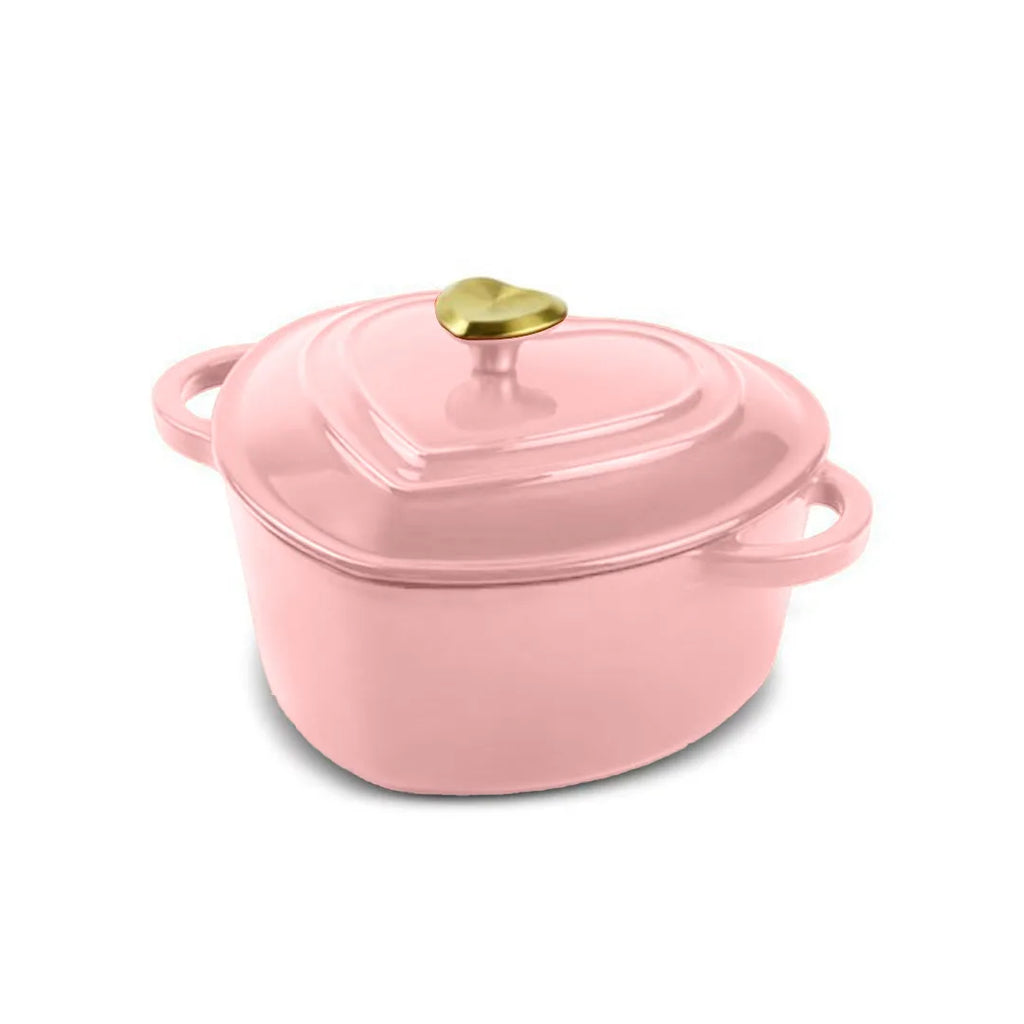 Heart-Shaped Cast Iron Pot - Tenkitchen.store