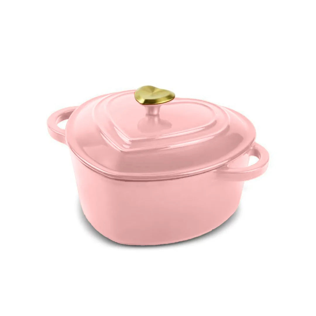 Heart-Shaped Cast Iron Pot - Tenkitchen.store