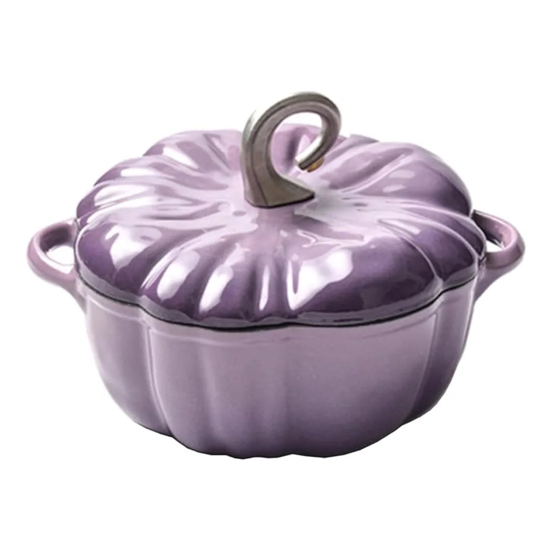 Pompoenvormige Gietijzeren Braadpan - Tenkitchen.store