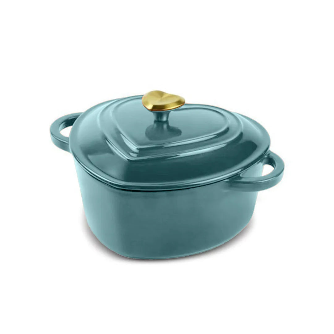 Heart-Shaped Cast Iron Pot - Tenkitchen.store
